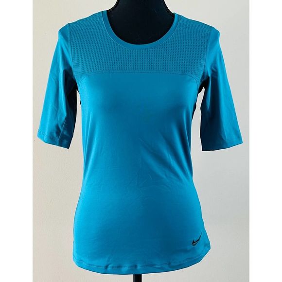 NWT Women's Nike Pro Hypercool Training top, Small, teal - Picture 1 of 4